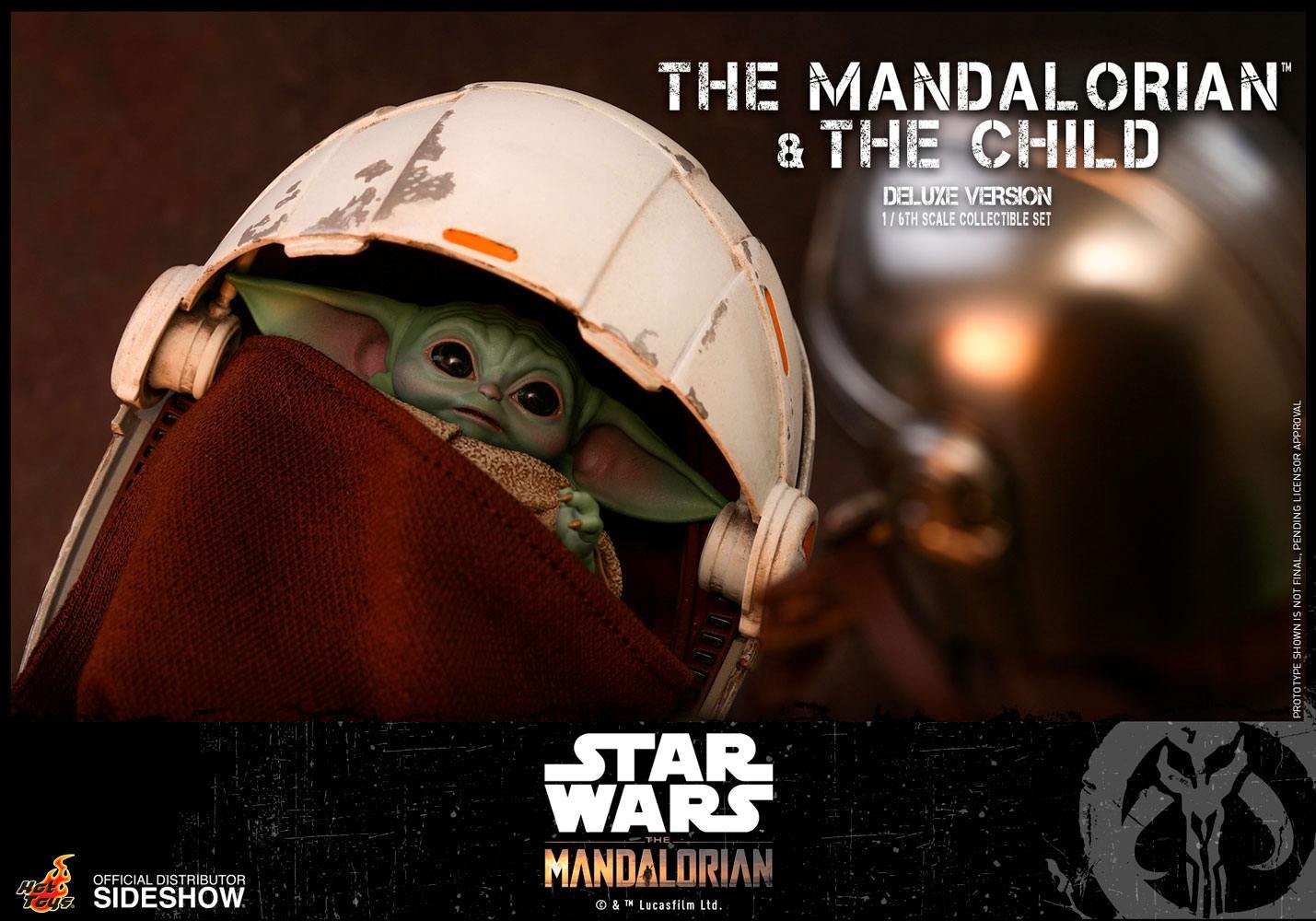 THE MANDALORIAN & THE CHILD DELUXE (PACK DE 2 FIGURAS) - STAR WARS THE MANDALORIAN - 1/6 30 CM - HOT TOYS - Imagen 26