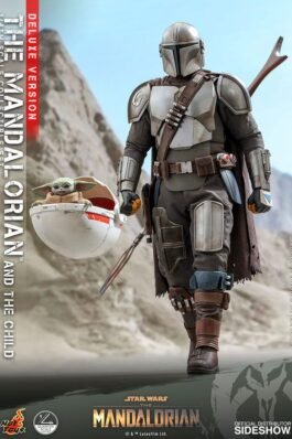 THE MANDALORIAN PACK DE 2 FIGURAS THE MANDALORIAN & THE CHILD DELUXE – STAR WARS – 1/4 – HOT TOYS