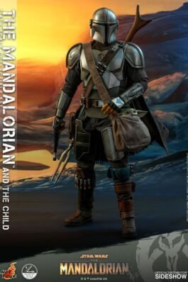 THE MANDALORIAN PACK DE 2 FIGURAS THE MANDALORIAN & THE CHILD – STAR WARS – 1/4 – HOT TOYS