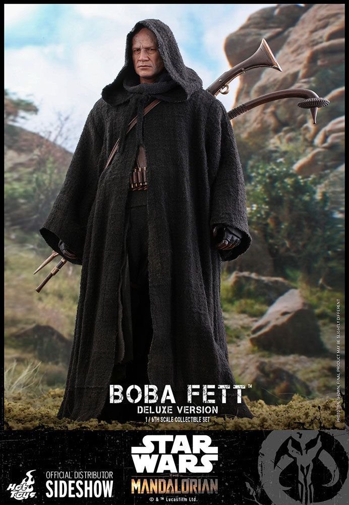 THE MANDALORIAN PACK DE 2 FIGURAS BOBA FETT DELUXE - STAR WARS - 1/6 - HOT TOYS - Imagen 4