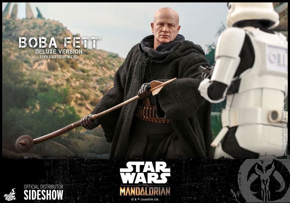 THE MANDALORIAN PACK DE 2 FIGURAS BOBA FETT DELUXE - STAR WARS - 1/6 - HOT TOYS - Imagen 12