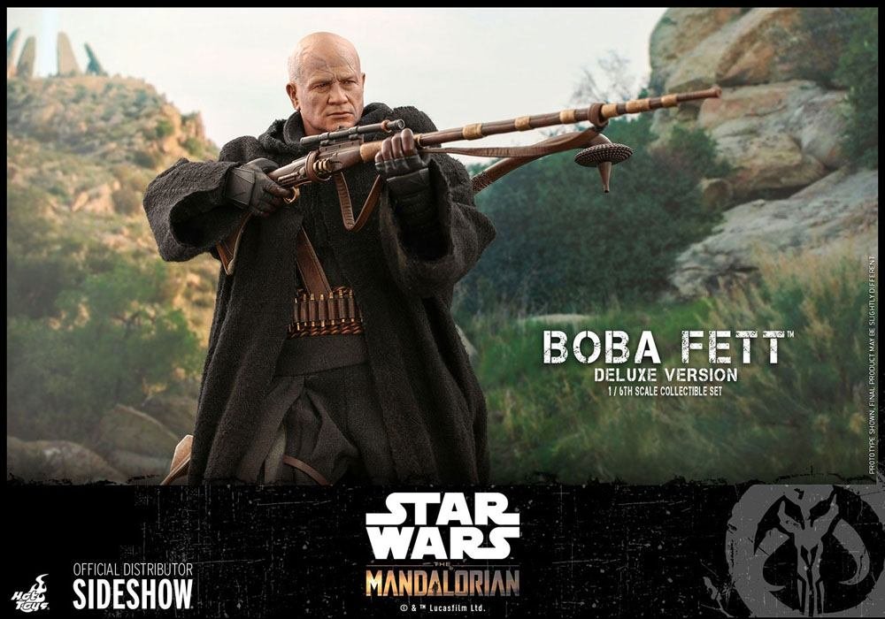 THE MANDALORIAN PACK DE 2 FIGURAS BOBA FETT DELUXE - STAR WARS - 1/6 - HOT TOYS - Imagen 14