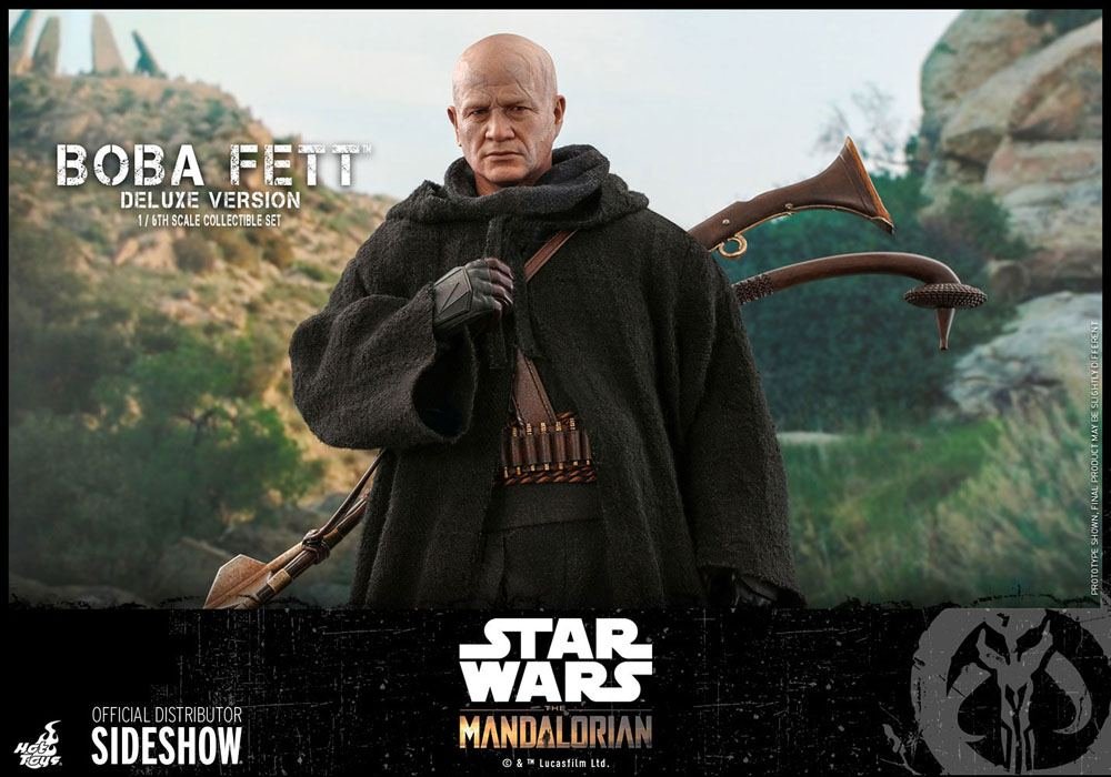 THE MANDALORIAN PACK DE 2 FIGURAS BOBA FETT DELUXE - STAR WARS - 1/6 - HOT TOYS - Imagen 15