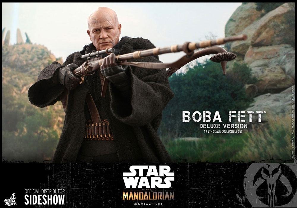THE MANDALORIAN PACK DE 2 FIGURAS BOBA FETT DELUXE - STAR WARS - 1/6 - HOT TOYS - Imagen 16