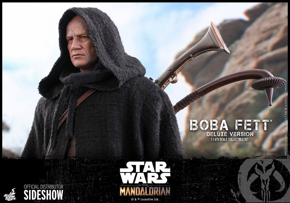 THE MANDALORIAN PACK DE 2 FIGURAS BOBA FETT DELUXE - STAR WARS - 1/6 - HOT TOYS - Imagen 17