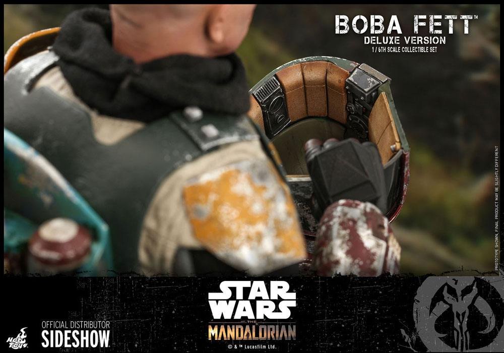 THE MANDALORIAN PACK DE 2 FIGURAS BOBA FETT DELUXE - STAR WARS - 1/6 - HOT TOYS - Imagen 21