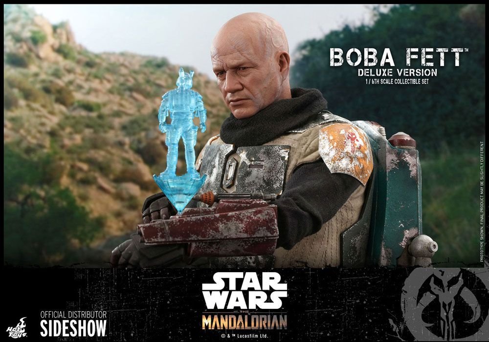 THE MANDALORIAN PACK DE 2 FIGURAS BOBA FETT DELUXE - STAR WARS - 1/6 - HOT TOYS - Imagen 22