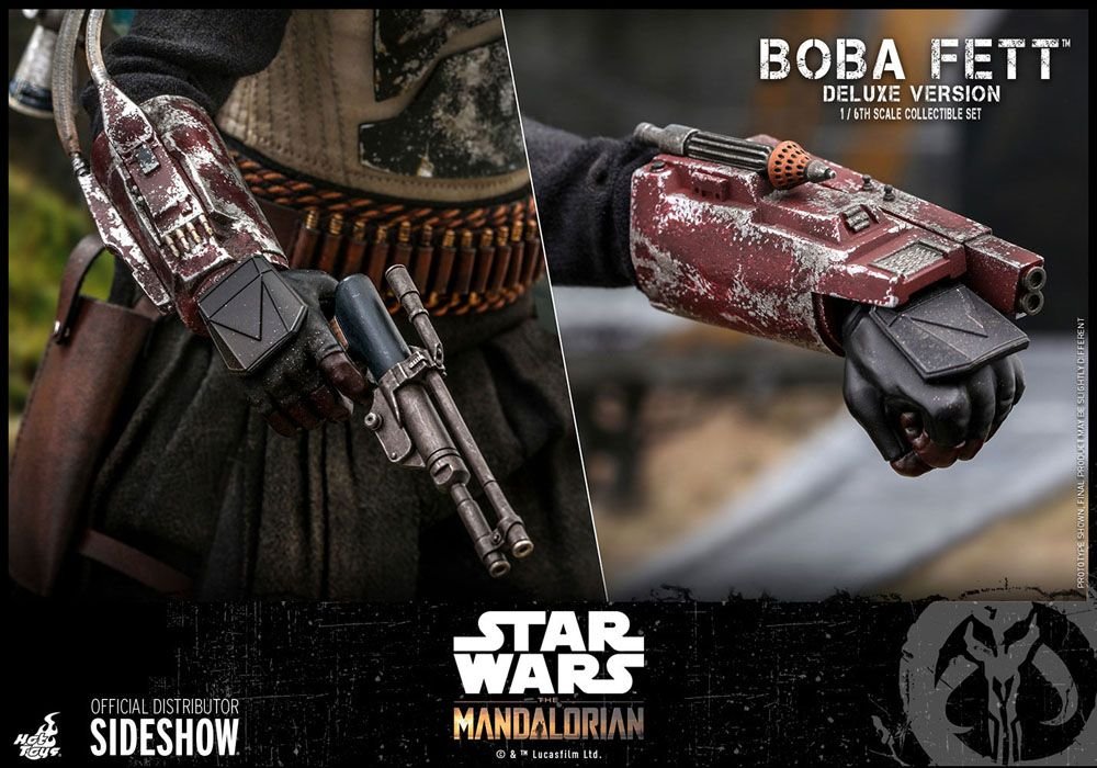 THE MANDALORIAN PACK DE 2 FIGURAS BOBA FETT DELUXE - STAR WARS - 1/6 - HOT TOYS - Imagen 25