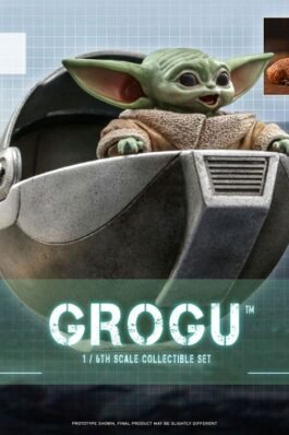 THE MANDALORIAN FIGURAS GROGU – STAR WARS – 1/6 – HOT TOYS