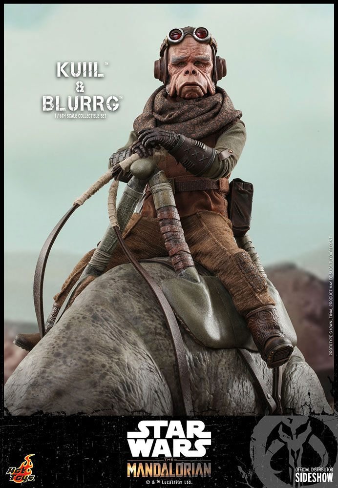 THE MANDALORIAN PACK DE 2 FIGURAS KUIIL & BLURRG - STAR WARS - 1/6 - HOT TOYS - Imagen 8