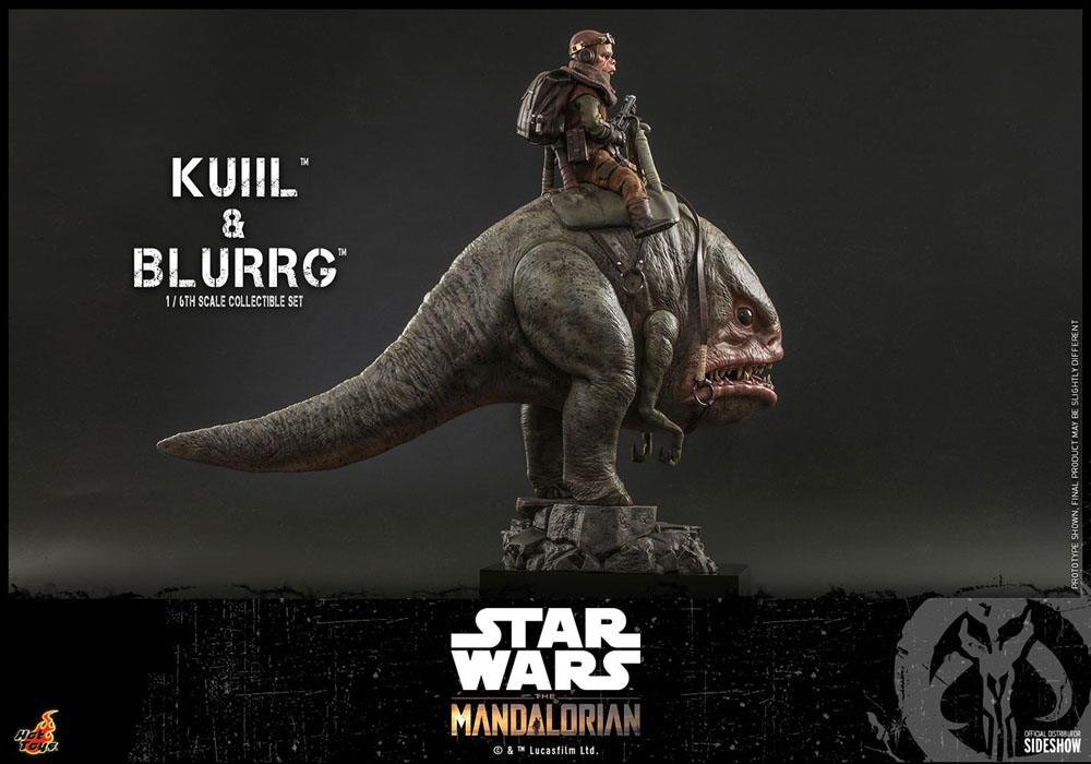 THE MANDALORIAN PACK DE 2 FIGURAS KUIIL & BLURRG - STAR WARS - 1/6 - HOT TOYS - Imagen 13