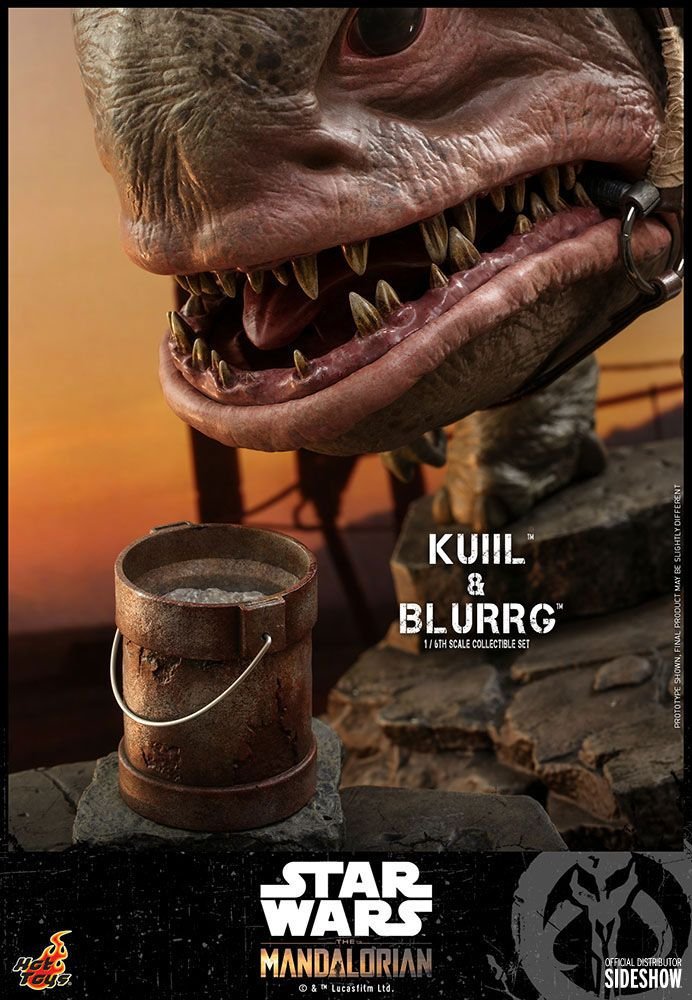 THE MANDALORIAN PACK DE 2 FIGURAS KUIIL & BLURRG - STAR WARS - 1/6 - HOT TOYS - Imagen 19