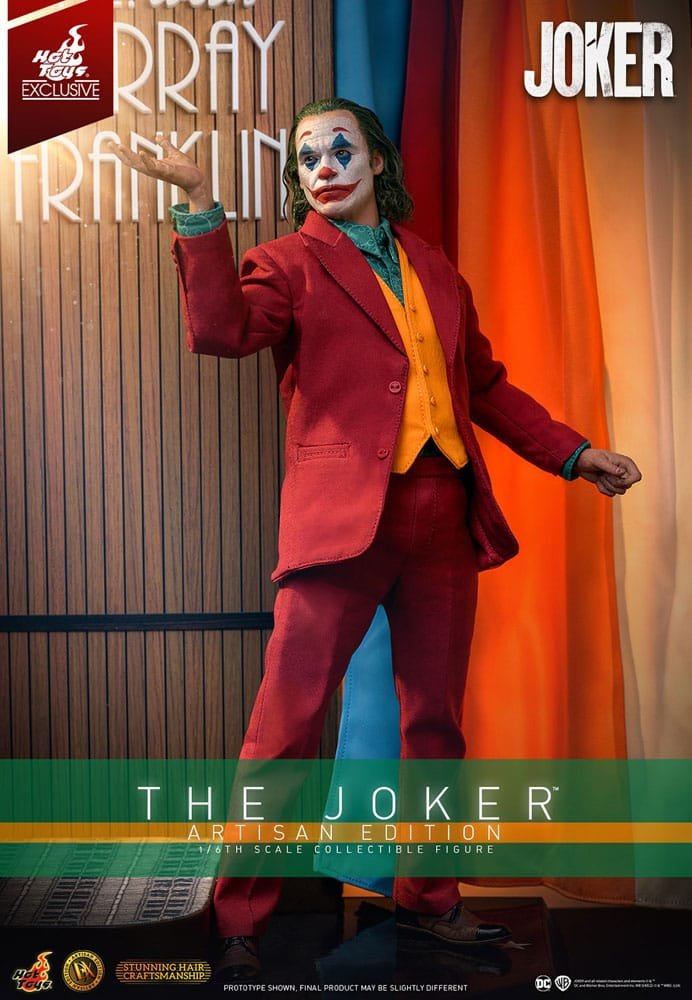 JOKER THE JOKER ARTISAN EDITION - DC COMICS - MOVIE MASTERPIECE - HOT TOYS - Imagen 2