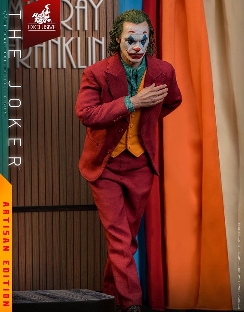 JOKER THE JOKER ARTISAN EDITION - DC COMICS - MOVIE MASTERPIECE - HOT TOYS - Imagen 5