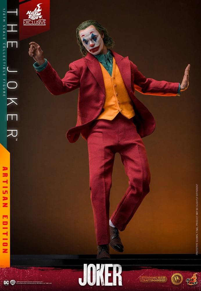 JOKER THE JOKER ARTISAN EDITION - DC COMICS - MOVIE MASTERPIECE - HOT TOYS - Imagen 6