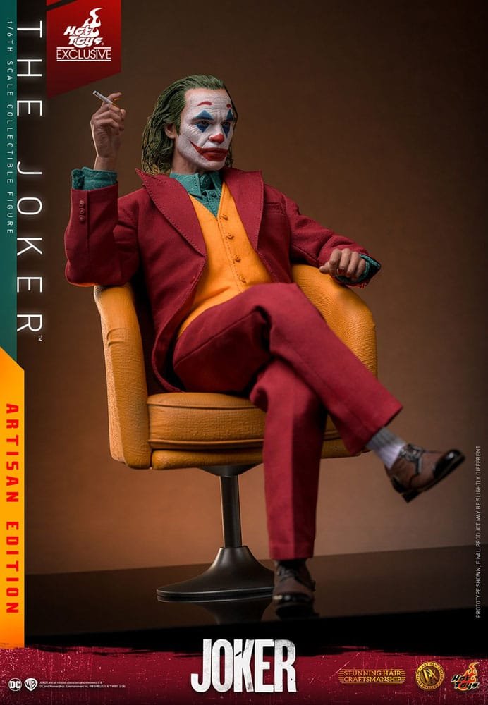 JOKER THE JOKER ARTISAN EDITION - DC COMICS - MOVIE MASTERPIECE - HOT TOYS - Imagen 8