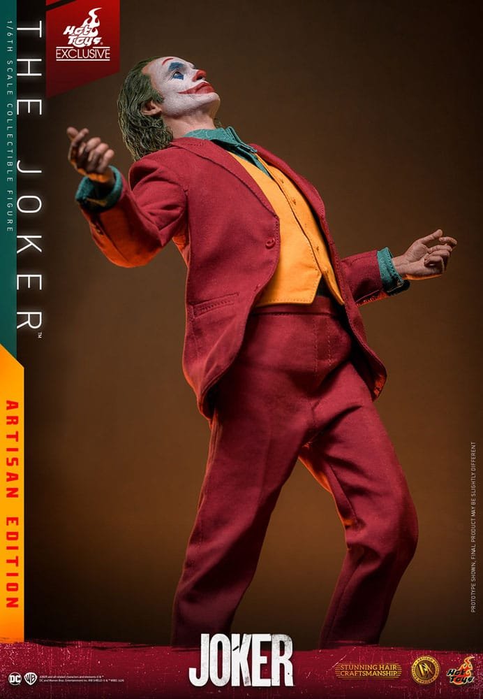 JOKER THE JOKER ARTISAN EDITION - DC COMICS - MOVIE MASTERPIECE - HOT TOYS - Imagen 9