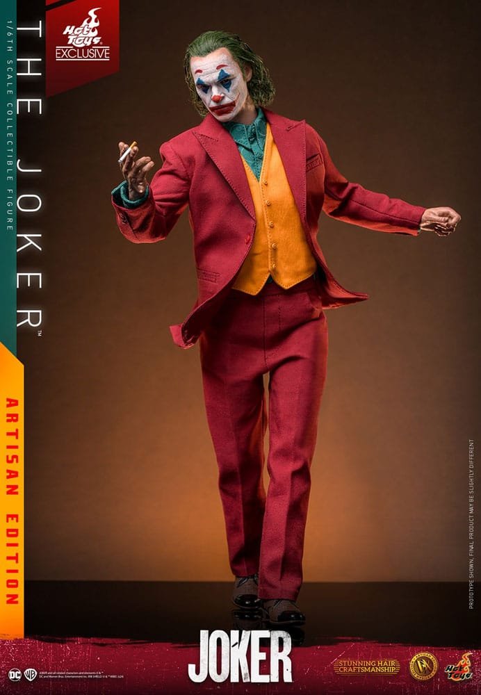 JOKER THE JOKER ARTISAN EDITION - DC COMICS - MOVIE MASTERPIECE - HOT TOYS - Imagen 10