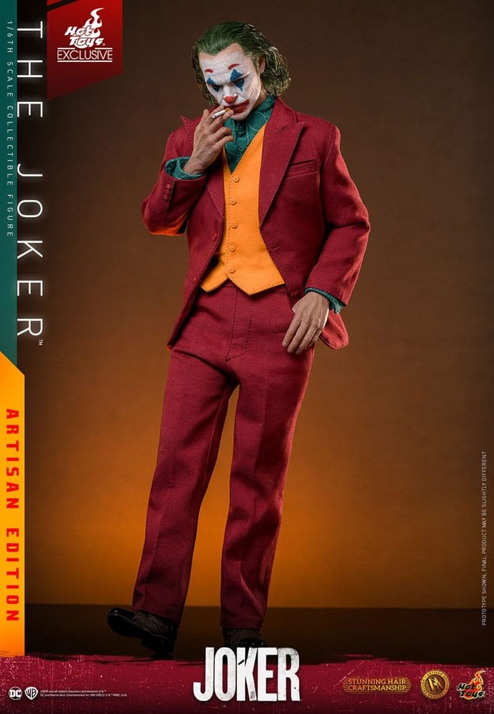 JOKER THE JOKER ARTISAN EDITION - DC COMICS - MOVIE MASTERPIECE - HOT TOYS - Imagen 11