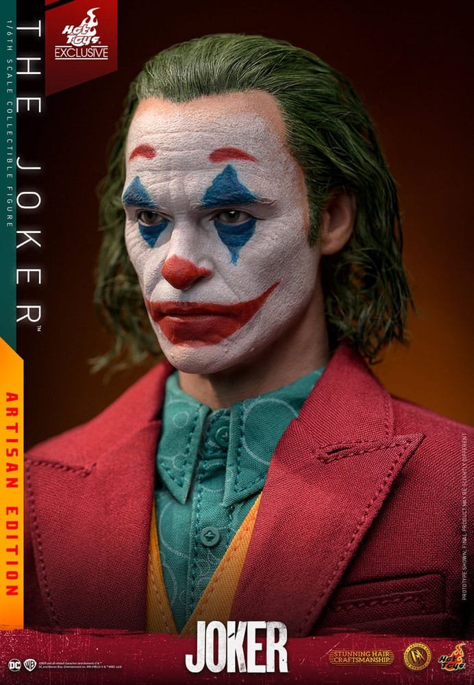 JOKER THE JOKER ARTISAN EDITION - DC COMICS - MOVIE MASTERPIECE - HOT TOYS - Imagen 13