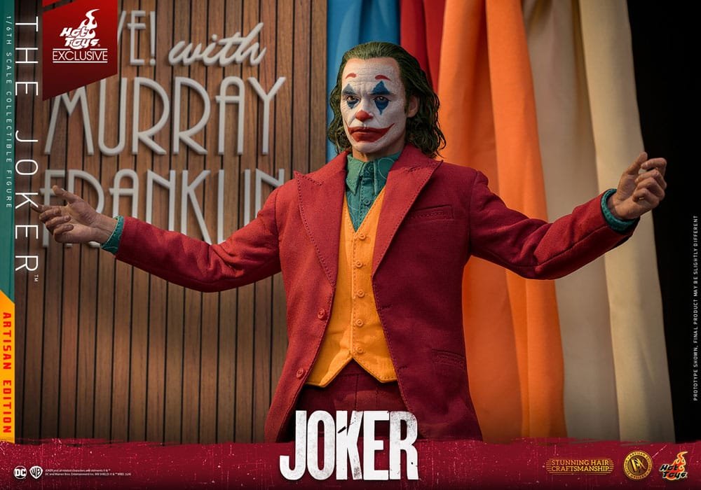 JOKER THE JOKER ARTISAN EDITION - DC COMICS - MOVIE MASTERPIECE - HOT TOYS - Imagen 15