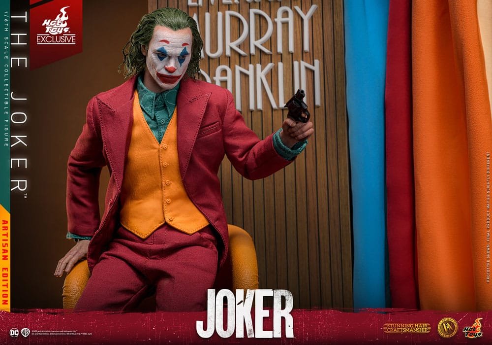 JOKER THE JOKER ARTISAN EDITION - DC COMICS - MOVIE MASTERPIECE - HOT TOYS - Imagen 16