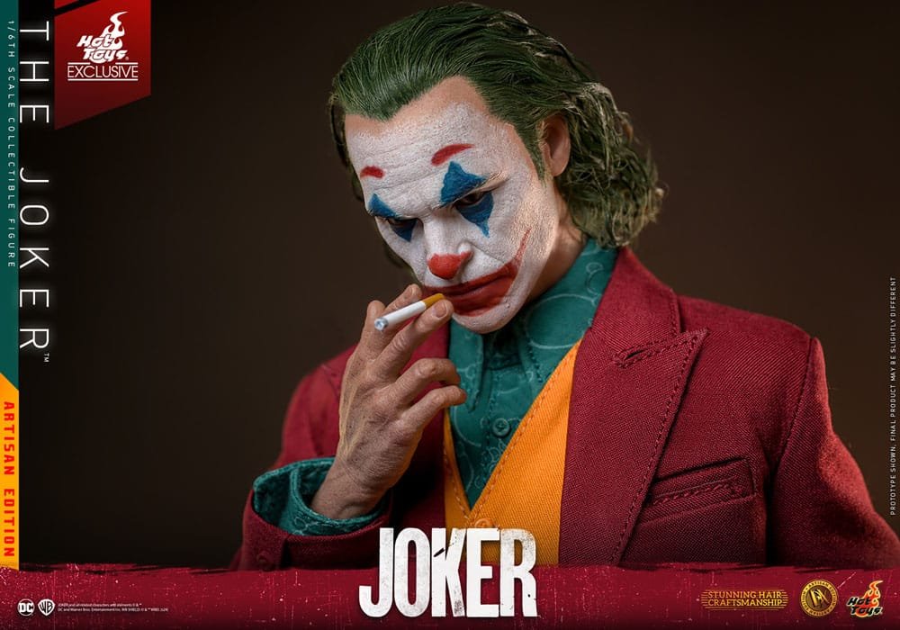 JOKER THE JOKER ARTISAN EDITION - DC COMICS - MOVIE MASTERPIECE - HOT TOYS - Imagen 17