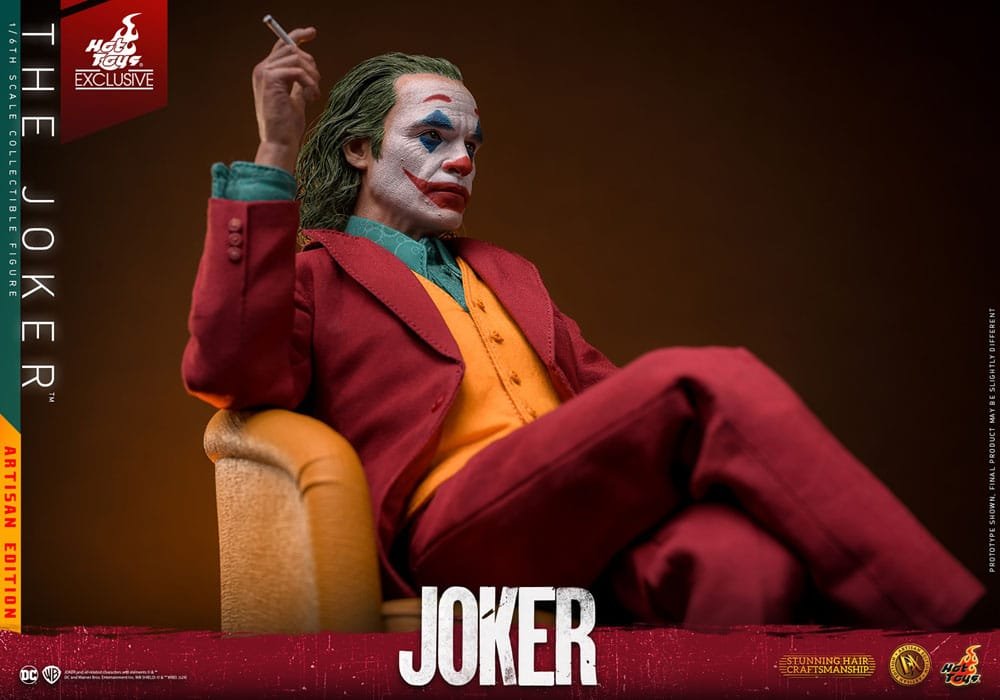 JOKER THE JOKER ARTISAN EDITION - DC COMICS - MOVIE MASTERPIECE - HOT TOYS - Imagen 18