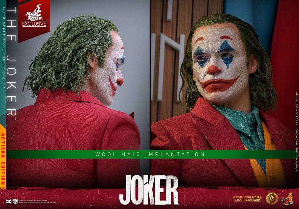 JOKER THE JOKER ARTISAN EDITION - DC COMICS - MOVIE MASTERPIECE - HOT TOYS - Imagen 19