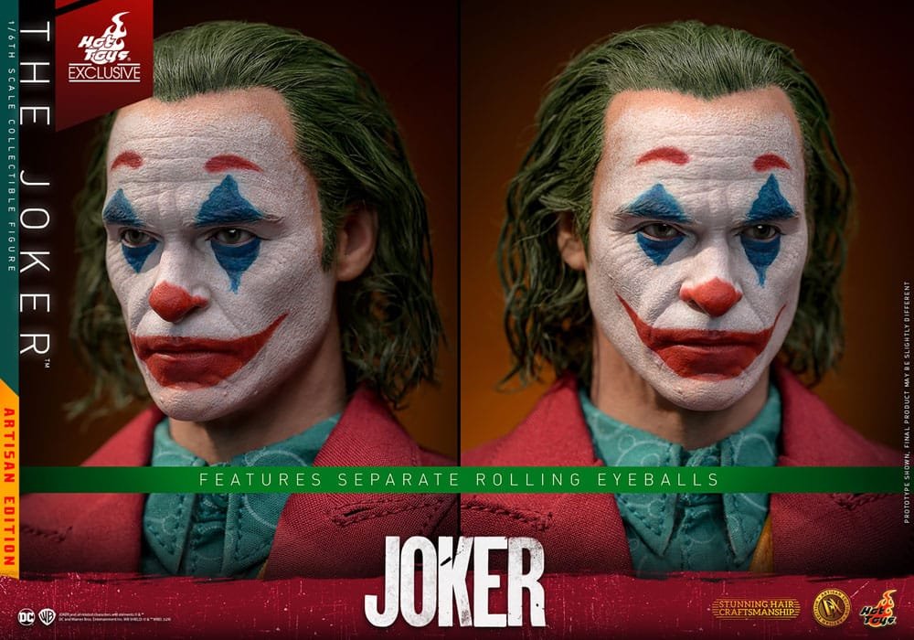 JOKER THE JOKER ARTISAN EDITION - DC COMICS - MOVIE MASTERPIECE - HOT TOYS - Imagen 20