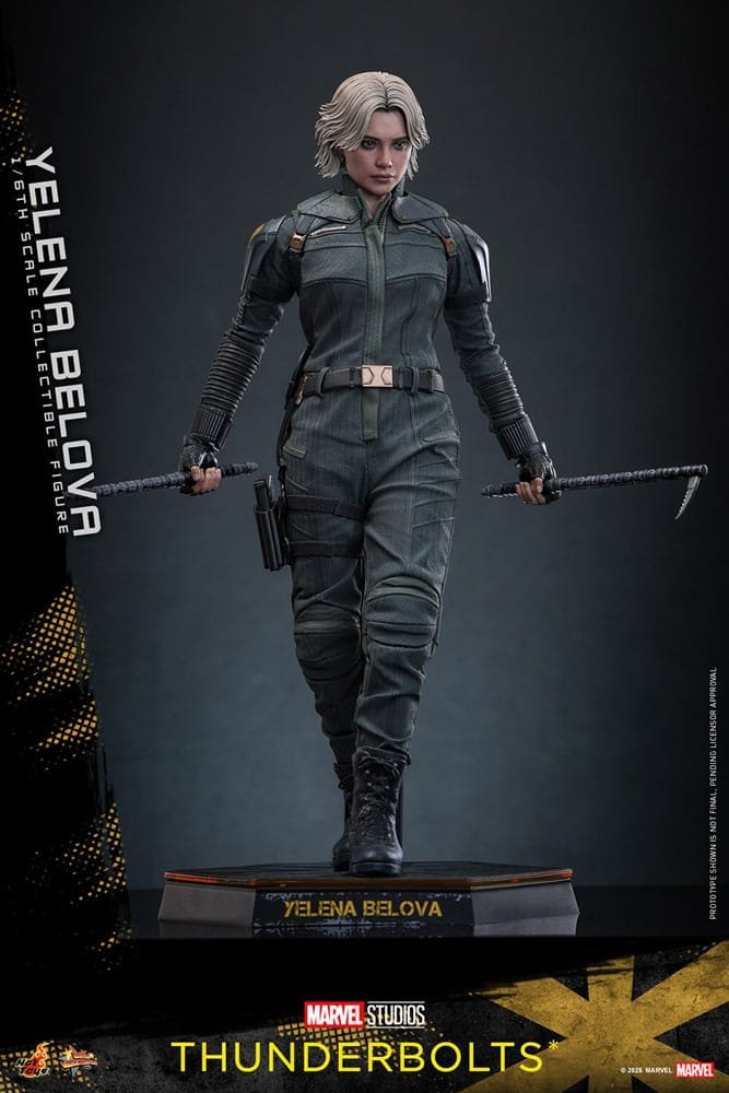 THUNDERBOLTS YELENA BELOVA - MARVEL - MOVIE MASTERPIECE 1/6 - HOT TOYS - Imagen 9