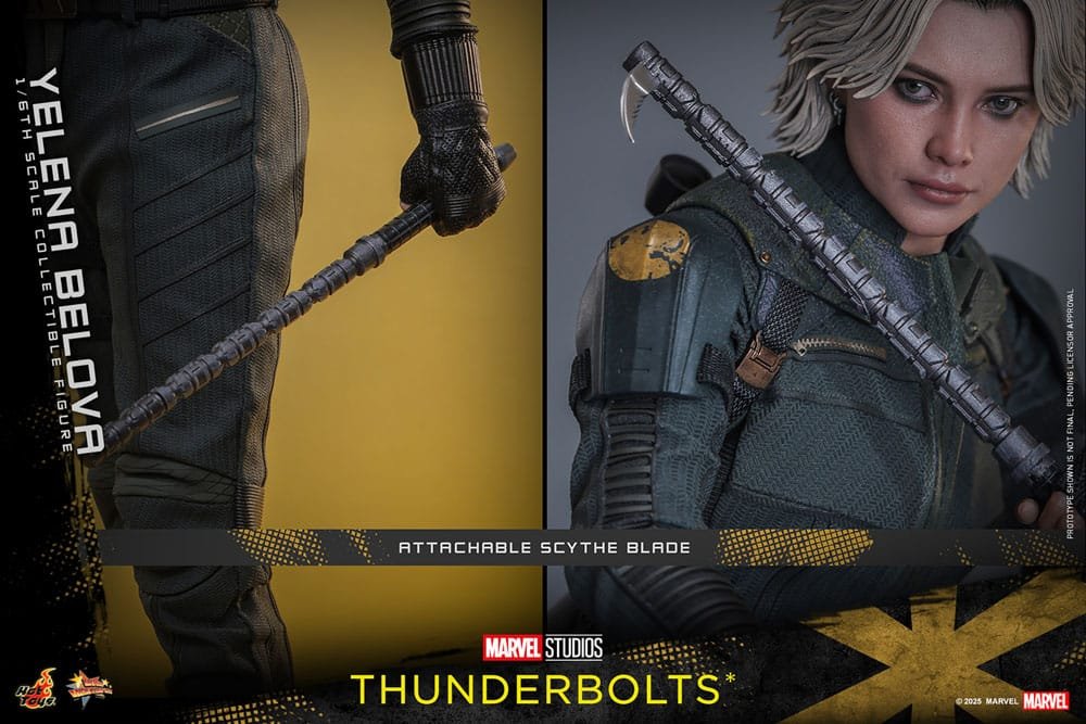 THUNDERBOLTS YELENA BELOVA - MARVEL - MOVIE MASTERPIECE 1/6 - HOT TOYS - Imagen 17