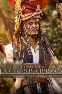 EL COFRE DEL HOMBRE MUERTO DX PELEGOSTOS CHIEF JACK SPARROW – PIRATAS DEL CARIBE – 1/6 – HOT TOYS