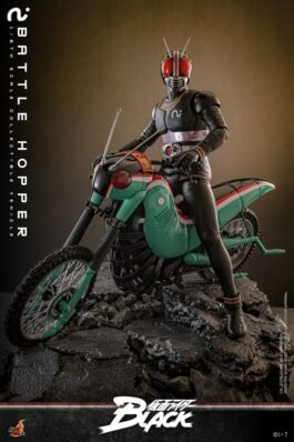 BLACK VEHÍCULO BATTLE HOPPER – KAMEN RIDER – 1/6 – HOT TOYS