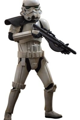 THE MANDALORIAN & GROGU IMPERIAL REMNANT STORMTROOPER (DELUXE VERSION) – STAR WARS – MOVIE MASTERPIECE – HOT TOYS