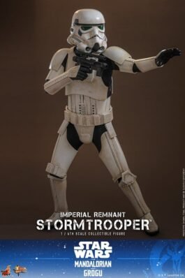 THE MANDALORIAN & GROGU IMPERIAL REMNANT STORMTROOPER – STAR WARS – MOVIE MASTERPIECE – HOT TOYS