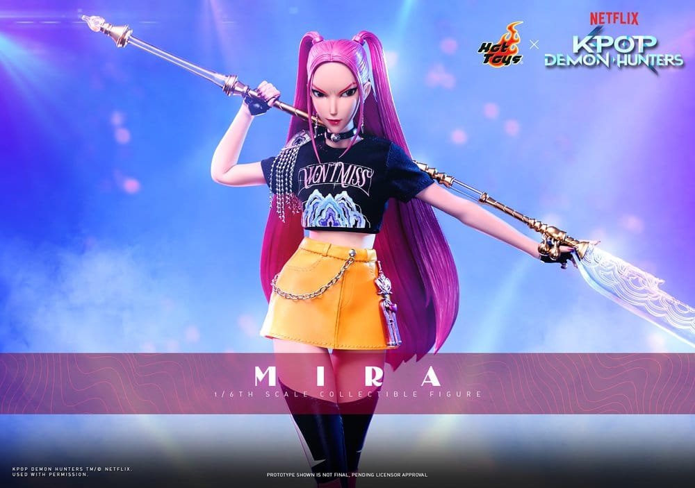 KPOP DEMON HUNTERS MIRA - LAS GUERRERAS K-POP - FIGURA 1/6 - HOT TOYS - Imagen 2