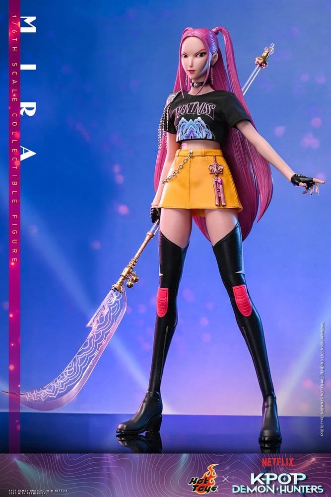 KPOP DEMON HUNTERS MIRA - LAS GUERRERAS K-POP - FIGURA 1/6 - HOT TOYS - Imagen 3