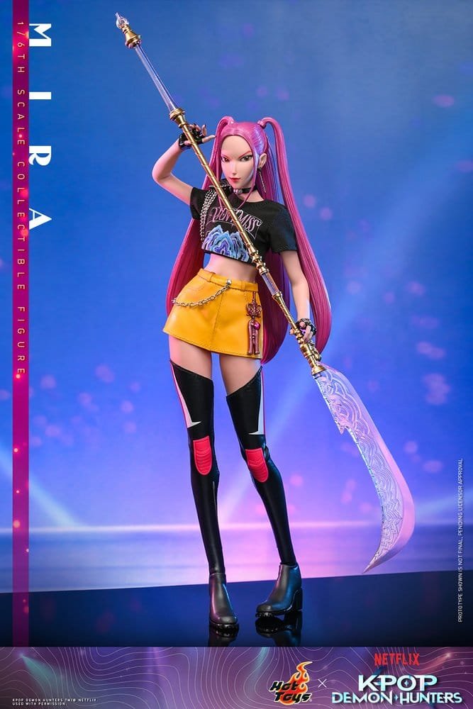KPOP DEMON HUNTERS MIRA - LAS GUERRERAS K-POP - FIGURA 1/6 - HOT TOYS - Imagen 4
