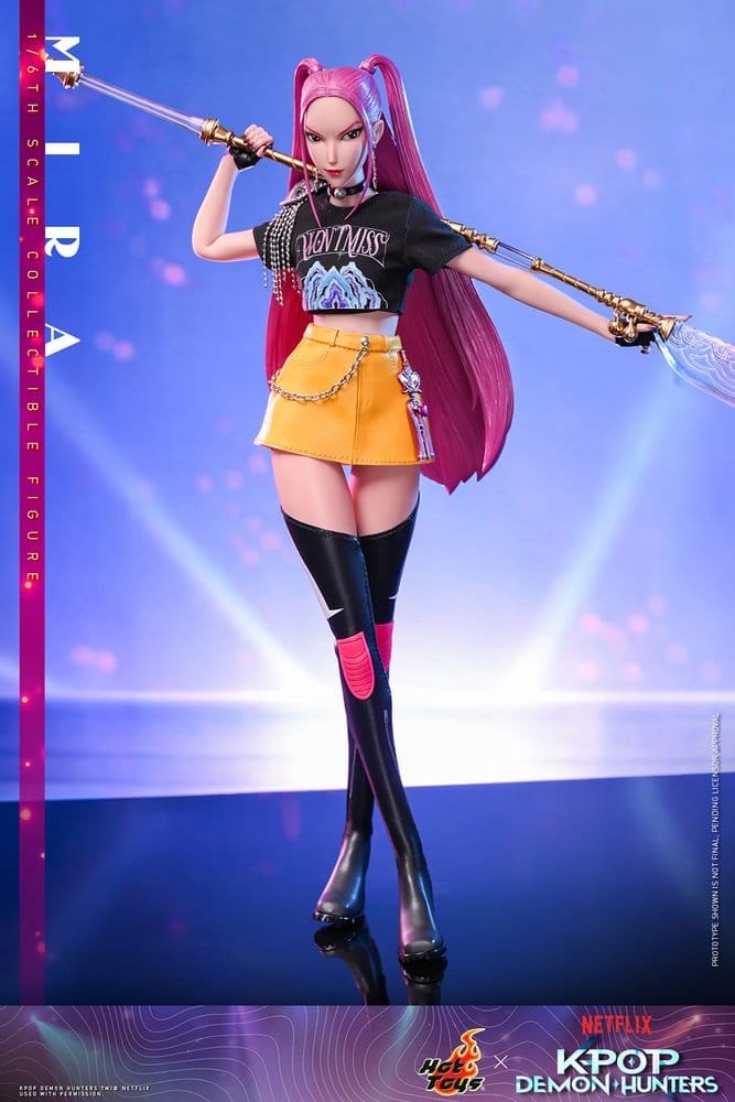 KPOP DEMON HUNTERS MIRA - LAS GUERRERAS K-POP - FIGURA 1/6 - HOT TOYS - Imagen 6