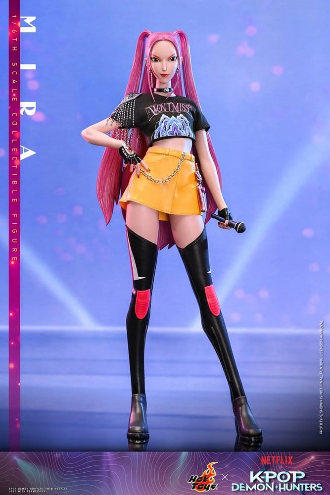 KPOP DEMON HUNTERS MIRA - LAS GUERRERAS K-POP - FIGURA 1/6 - HOT TOYS - Imagen 7