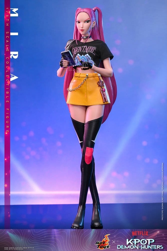 KPOP DEMON HUNTERS MIRA - LAS GUERRERAS K-POP - FIGURA 1/6 - HOT TOYS - Imagen 8