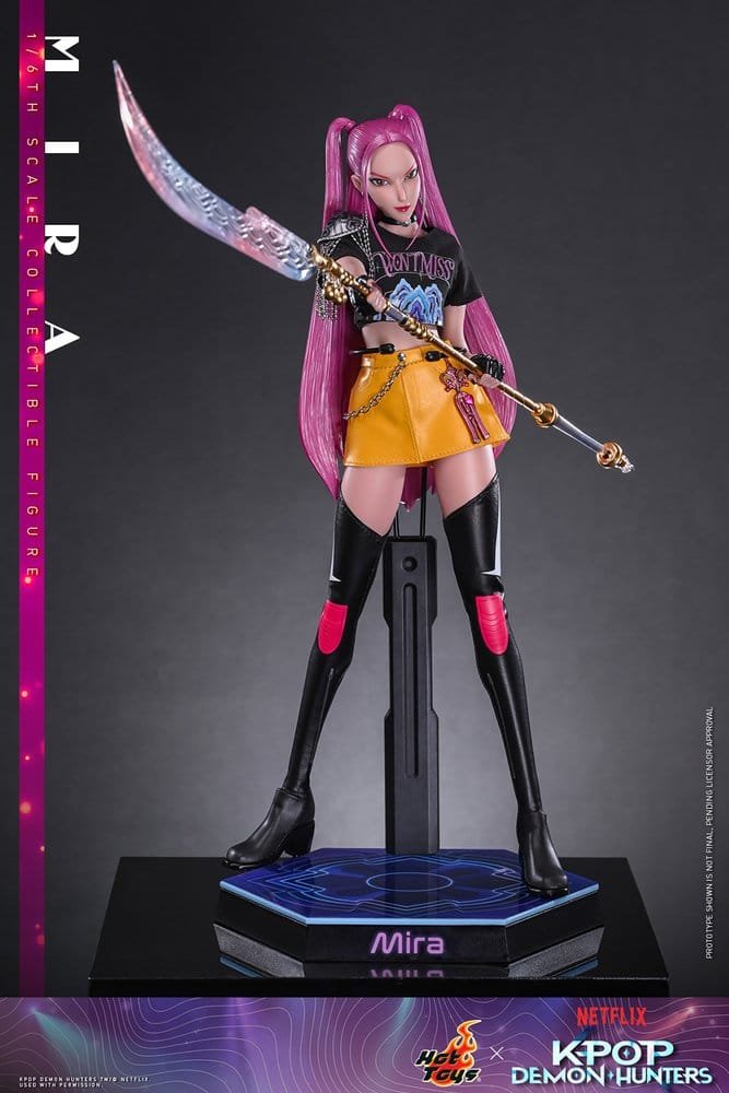 KPOP DEMON HUNTERS MIRA - LAS GUERRERAS K-POP - FIGURA 1/6 - HOT TOYS - Imagen 9