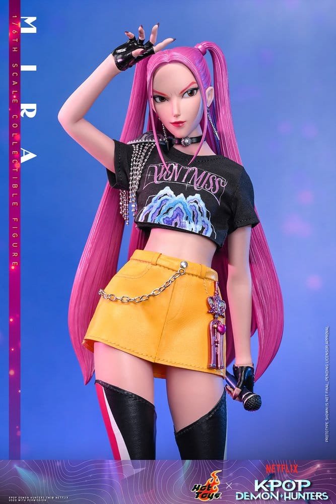 KPOP DEMON HUNTERS MIRA - LAS GUERRERAS K-POP - FIGURA 1/6 - HOT TOYS - Imagen 10