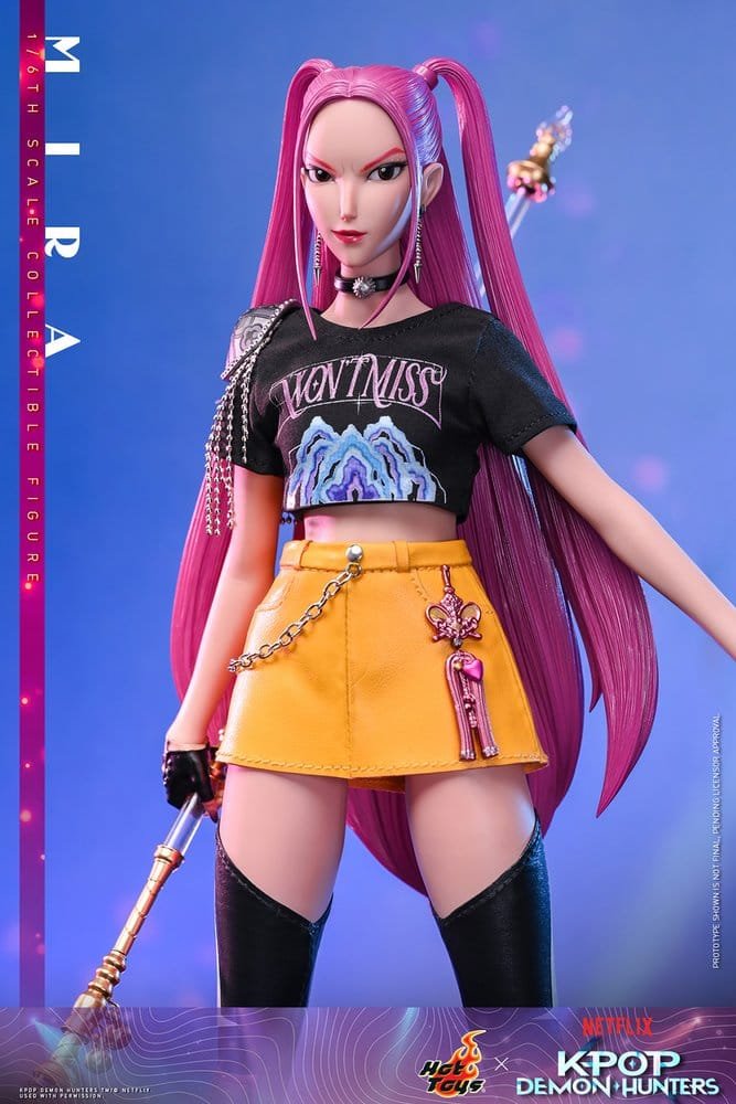 KPOP DEMON HUNTERS MIRA - LAS GUERRERAS K-POP - FIGURA 1/6 - HOT TOYS - Imagen 11