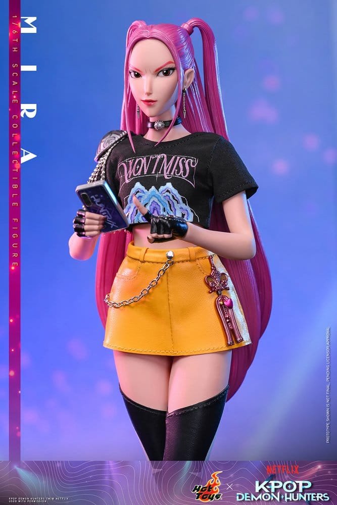 KPOP DEMON HUNTERS MIRA - LAS GUERRERAS K-POP - FIGURA 1/6 - HOT TOYS - Imagen 12