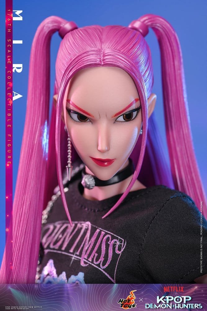 KPOP DEMON HUNTERS MIRA - LAS GUERRERAS K-POP - FIGURA 1/6 - HOT TOYS - Imagen 13