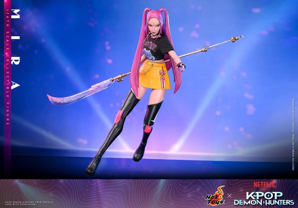 KPOP DEMON HUNTERS MIRA - LAS GUERRERAS K-POP - FIGURA 1/6 - HOT TOYS - Imagen 14