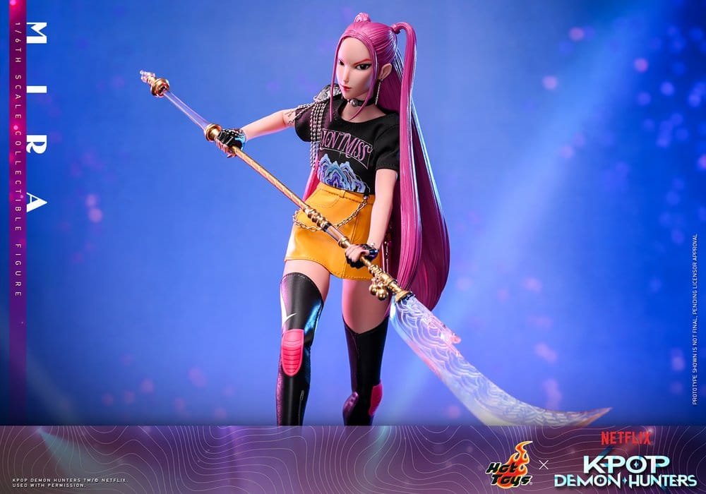 KPOP DEMON HUNTERS MIRA - LAS GUERRERAS K-POP - FIGURA 1/6 - HOT TOYS - Imagen 15