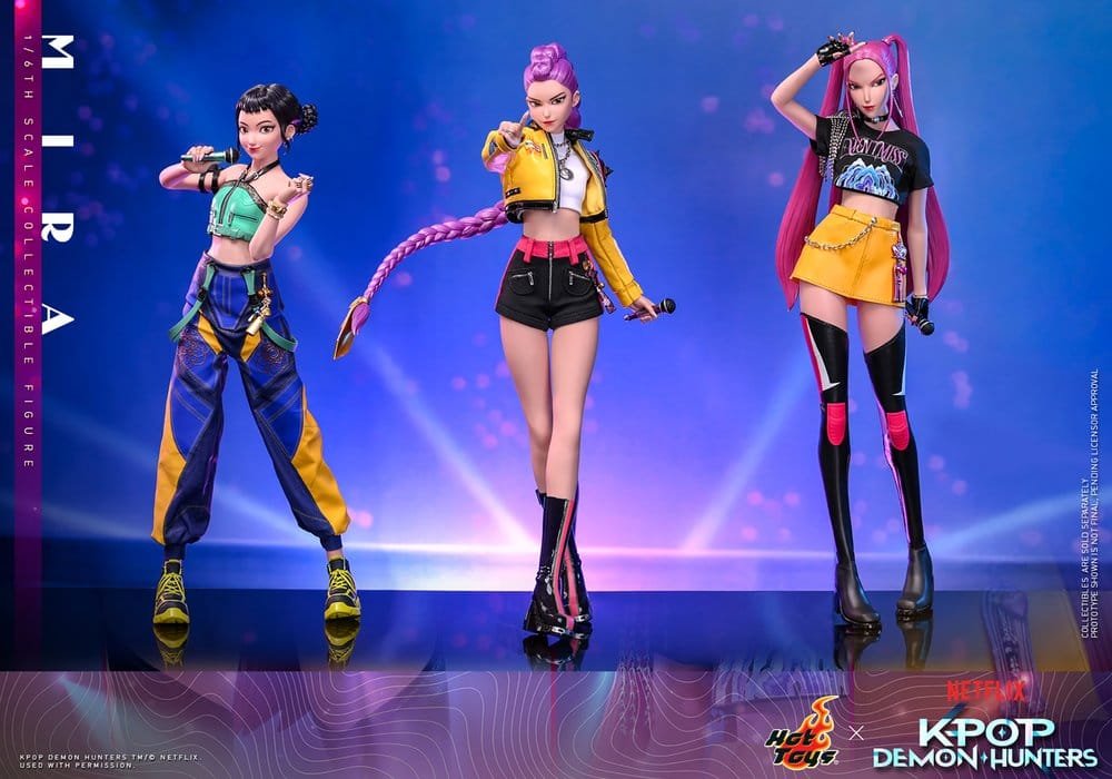 KPOP DEMON HUNTERS MIRA - LAS GUERRERAS K-POP - FIGURA 1/6 - HOT TOYS - Imagen 17